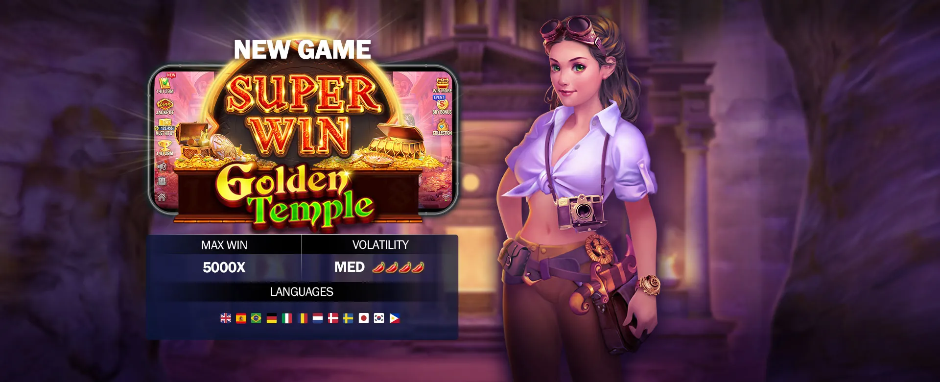 niceph Live Casino Experience Banner